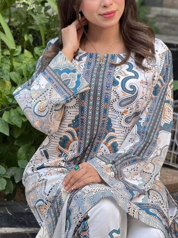 Dubai Butter Silk Three Piece 006
