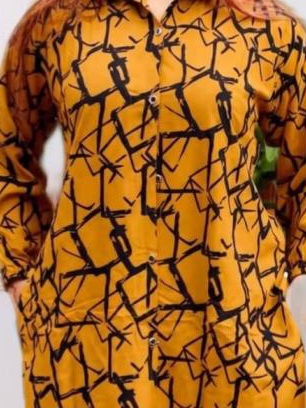 Stylish Long T-Shirt Dress Set MT