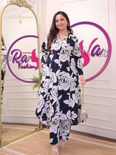 Black-Rose-Print-Co-Ord-Set